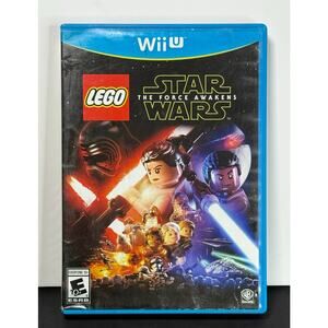 LEGO Star Wars Force Awakens Nintendo Wii U Complete Game CIB Tested